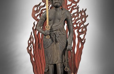 Fudô myôô, Late 10th to early 11th century, Heian period (794–1185)