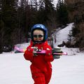 Emma après le ski