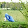 1er Mai aux Sources du THOUET, Le BEUGNON: Danse-Musique Performance avec Hélène Garbaye, Sébastien Méchain et Laurent Brisard