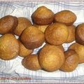 muffins à la crème de caramel au beurre salé et noix de macadamia