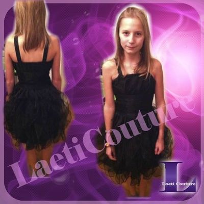 Robe de Léna - organza noir