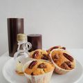 Muffins Banane - noix de pécan caramélisées au sirop d'érable