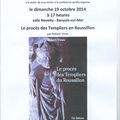 Conférence du 9 octobre 2014