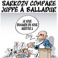 Sarkozy compare Juppé à Balladur 