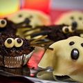 Muffins d'Halloween (vegan, sans gluten)