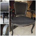 Fauteuil "Louis XV"