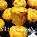 Cannelés jambon-fromage blanc persillés