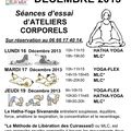 SÉANCES D'ESSAI DÉCEMBRE 2013