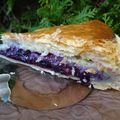 Galette des rois myrtilles vanille