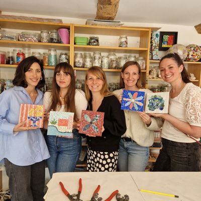 L'atelier sera ouvert cet été ! A partir de 6 ans, stage de 3h ou 6h ou plus.... 