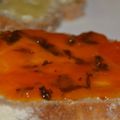 Confiture abricots basilic