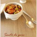 SAUTE DE PORC AUX OLIVES