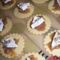 TARTELETTES APERIVES AU CONFIT D'OIGNONS ET CHEVRE