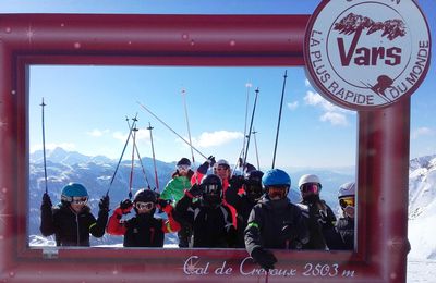 Premières photos, dans le nouvel album photos ski à VARS, du samedi 10 février 2018