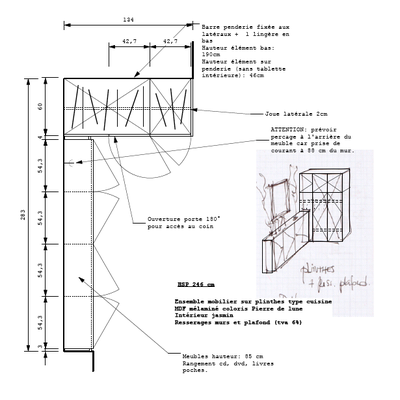 Aménagement d'un hall d'entrée