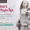 Trésors du Moyen Âge. Les collections du musée de Cluny en voyage » du 29 avril au 20 août 2017 au Scriptorial d'Avranches