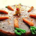 Gâteau aux carottes pour petits lapins gourmands !