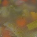 Un potage tout simple avec les légumes du potager...