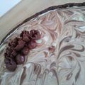 Cheesecake chocolat caramel