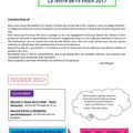 Lettre Paroles A Venir (Février 2017)