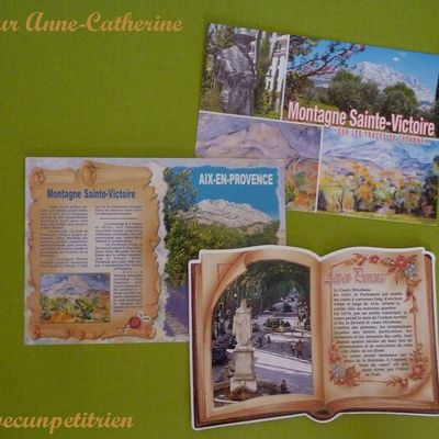 échange de cartes postales région de juillet