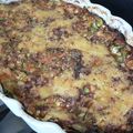 gratin de courgettes "riche"