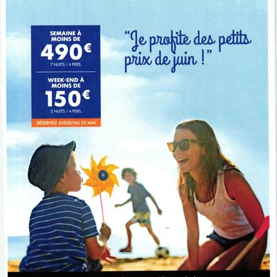 - Pierre & Vacances / Réservations jusqu'au 20 mai !! -
