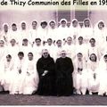 Communion des filles en 1955