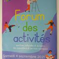 Forum des activités Samedi 4 septembre 2021