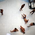JO 2008: photos de préparation de l'équipe italienne de natation