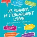 Les semaines de l'engagement : engage-toi pour faire vivre ton lycée!