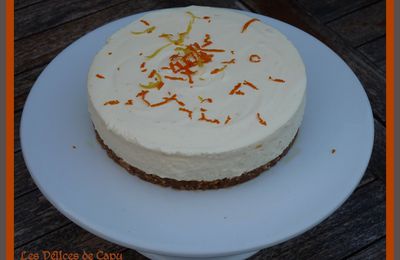 Cheesecake sans cuisson et presque sans gélatine