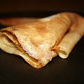 Crêpes bretonnes au Calvados