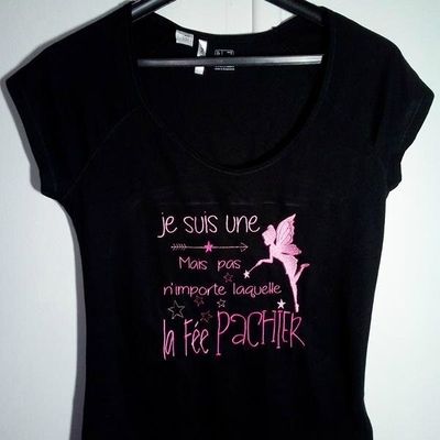 Broderie sur tee-shirt