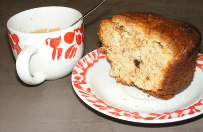 Gateau/cake au yaourt et au muesli