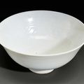 A shufu-type, molded bowl, China, Yuan dynasty (1279-1368)