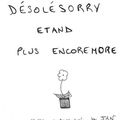 Désolée