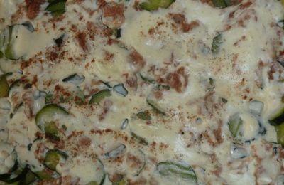 Gratin de courgettes au Kiri