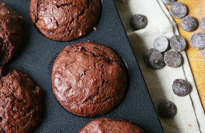 Muffins au chocolat et panais 