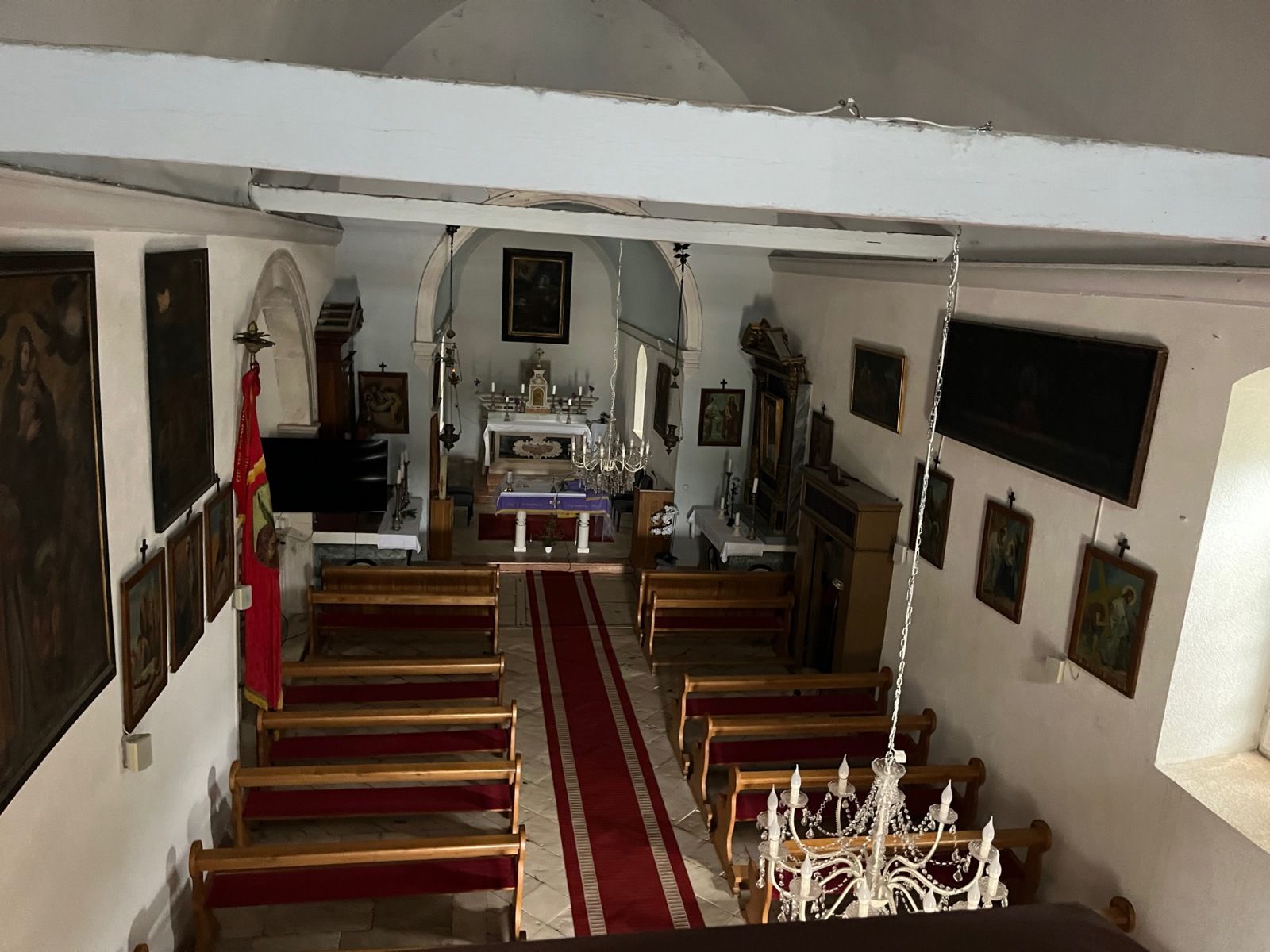 Sipanska Luka, l'église Sv Stepan, vendredi 23 février