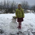 le bonhomme de neige de Julie
