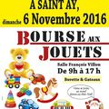 BOURSE AUX JOUETS 2016