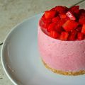 Petit bavarois aux fraises