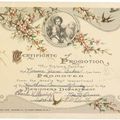 28/09/1930 - Certificat de l'école "Community Sunday" d'Hawthorn