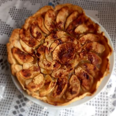  Tarte au pomme à la cannelle