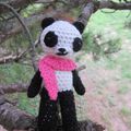 Test crochet - Panda...