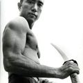 Sven Simon (1941 - 1980) Yukio Mishima au sabre, 1970