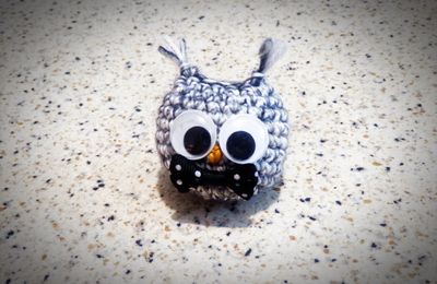 Tuto crochet/amigurumi - Hibou sans coutures (porte clés, magnet, etc.) crochet débutant - facile 🦉