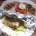 Papillote de caillaud au curry