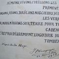 Jules Blangenois manuscrit